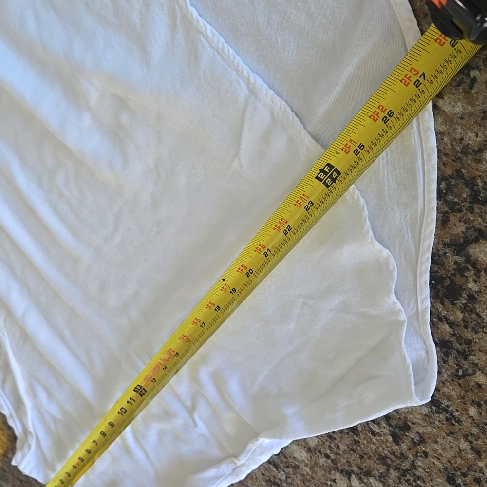 Cloth & Stone Cream Short Sleeve V-Neck Top - Picture 10 of 10